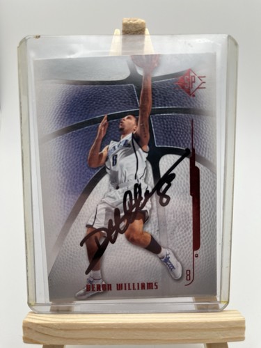 2008-09 SP Deron Williams #70 On Card Auto - Picture 1 of 2