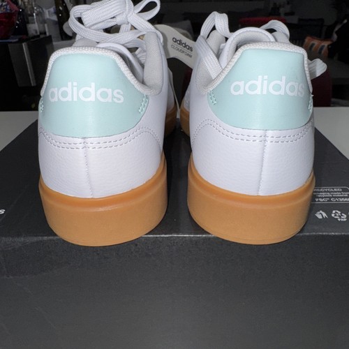 Adidas Advantage 2.0 Women’s 8.5 Athletic Shoe Footwear Sneaker Trainers White - Picture 6 of 10