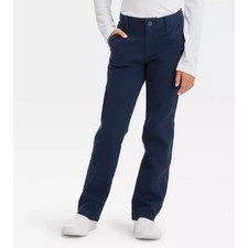 Cat  Jack School Uniforms straight pants Navy Girls 5