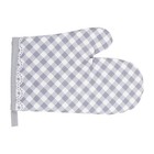 Plaid Oven Mitt Microwave Mitt Kitchen Oven Baking Hand Protective Glove