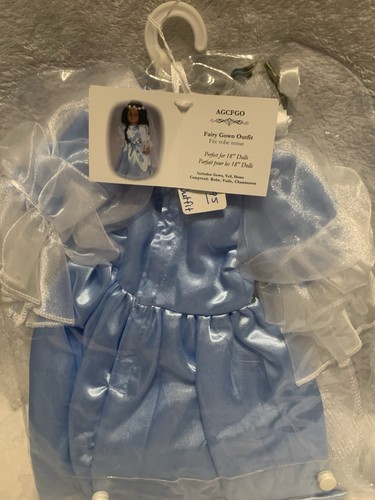 THE QUEEN'S TREASURE Traje de vestido de hadas para muñeca de 18" se adapta a American Girl - Imagen 2 de 8