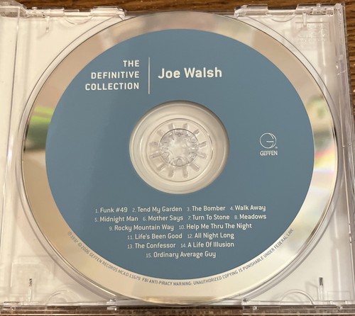 Definitive Collection by Walsh, Joe (CD, 1997) Mint - Picture 3 of 4