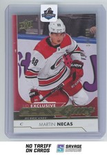 2017-18 Upper Deck Young Guns Exclusives Martin Necas /100 #464 Carolina