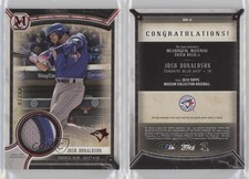 2018 Museum Collection Meaningful Material Relics Red /10 Josh Donaldson Patch