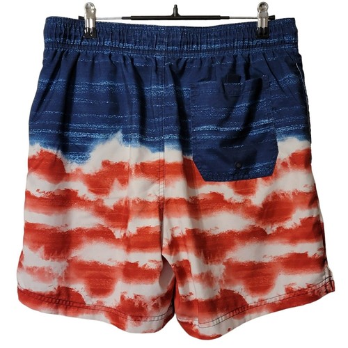 Bañador George Patriótico Para Hombre Talla M Rojo Blanco Azul EE. UU. 4 de Julio Fiesta Piscina - Imagen 3 de 7