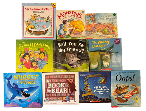 Childrens Picture Story Books Lot Read Alouds Classroom Home School Modern - Imagen 1 de 11