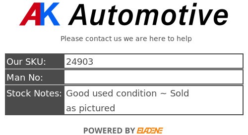 Volvo V40 2012-2019 MK3 Wiper Indicator Headlight Stalks - Picture 13 of 13