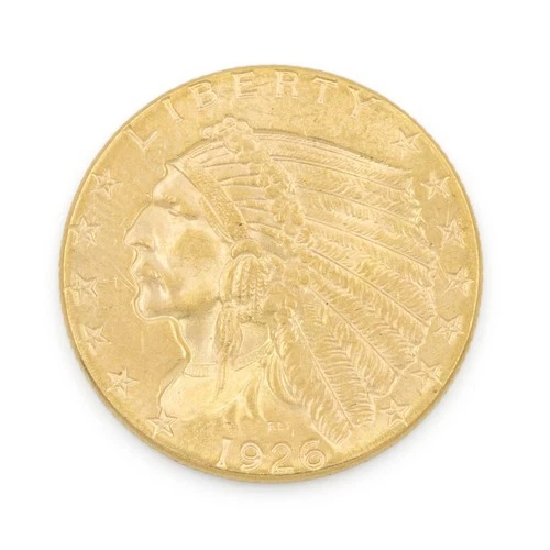 1926 $2.50 Indian Head Quarter Eagle United States Gold Coin No Reserve #C745-5