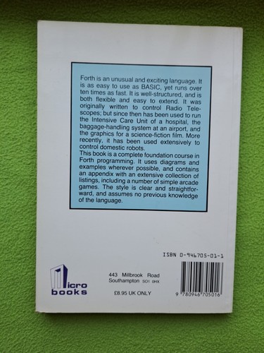 2 Books-An Introduction To Forth: Go Forth & BASIC & Forth In Parallel Paperback - Picture 3 of 15