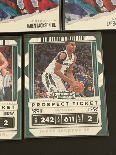 Jaren Jackson Jr. Lote (20) + Prizm Silver, Donruss Optic, Mosaic, Select, Aros - Imagen 21 de 21