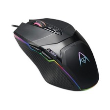 Adesso IMOUSEX5 USB 2.0 Illuminated 7-Button Gaming Mouse - Black New
