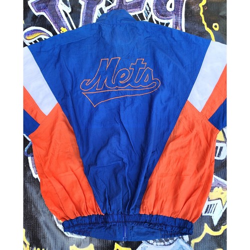 Vintage 90s New York Mets Starter Windbreaker Jacket XXL - Picture 4 of 5
