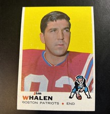 1969 Topps Football Jim Whalen #203
