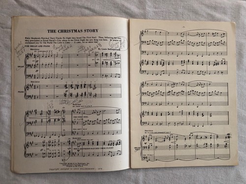 The Christmas Story for Organ and Piano by Louis Hollingsworth (Score) - Picture 3 of 4