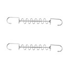 2 Count Multi Hanger Skirt Hangers Space Saving Clothes Drying Rack