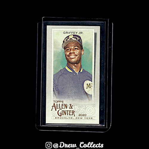 2020 Topps Allen & Ginter #17 Ken Griffey Jr. Mini A & G Back