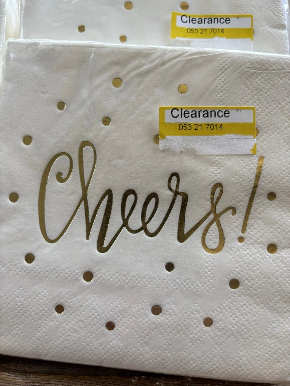 Spritz Cheers Beverage Napkins