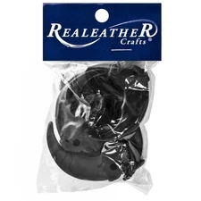 Realeather(R) Crafts Plastic Bear Claws 2" 6/Pkg-Black