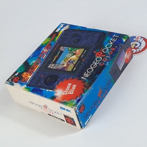 Console NeoGeo Pocket Color Stone Blue (NGPC/Neo Geo) (Wth Box/No Battery Cover) - Picture 8 of 11