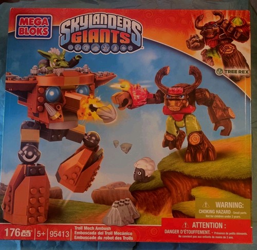 MEGA BLOKS Skylanders Giants - 95413 - Troll Mech Ambush - NEW - Tree Rex - Picture 1 of 3