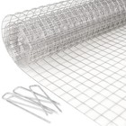 Olle Gopher Netting Hardware Cloth 3/4" 18 Gauge Mesh 50"X 50" Stainless Steel