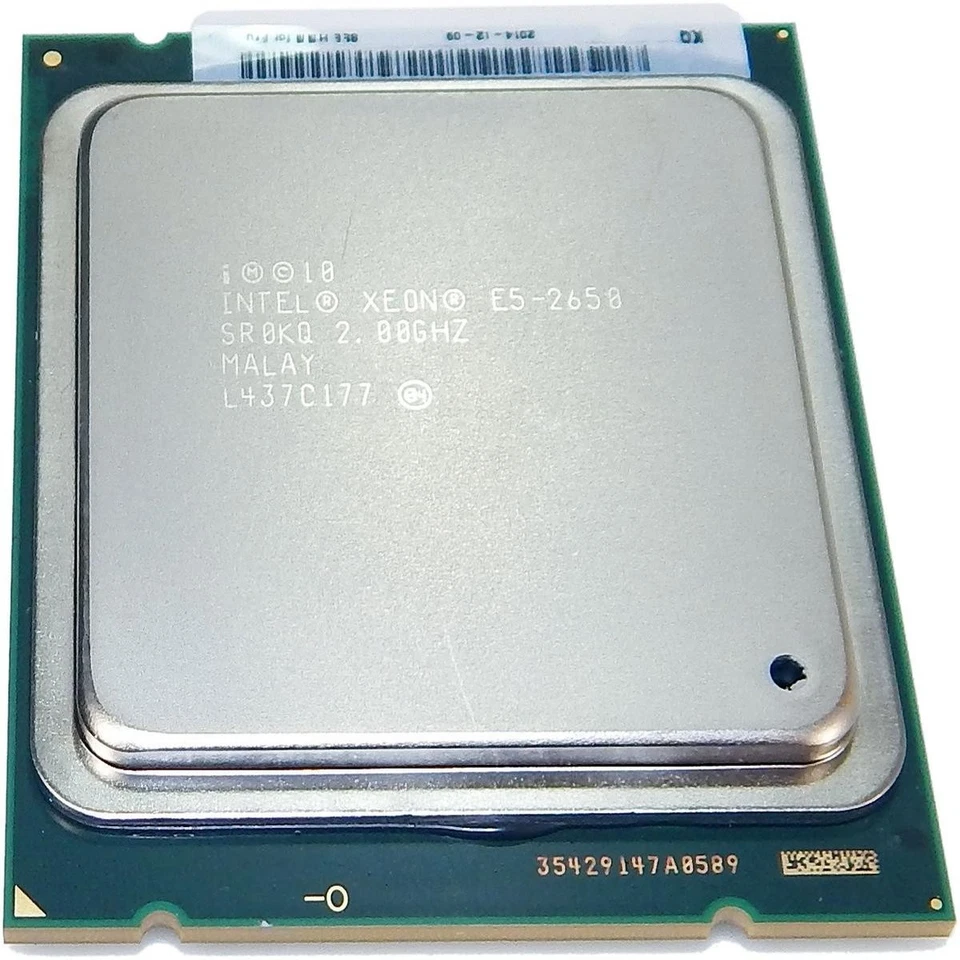 Intel Xeon E5-2650 LGA2011 LGA 2011 Procesador CPU SR0KQ 2.00GHZ Reacondicionado - Imagen 4 de 4