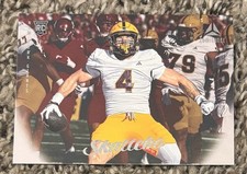 Cam Skattebo 2025 Panini Luminance Rookie Horizontal New York Giants Sun Devils