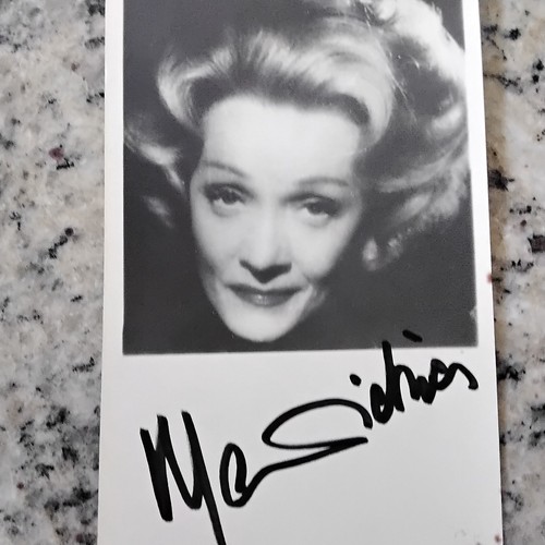 Marlene Dietrich SIGNIERTES Foto 30er Filmschauspielerin Marokko Blauer Engel Hauch des Bösen - Bild 2 von 6