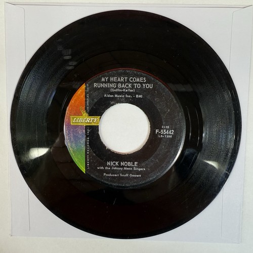 Nick Noble - My Heart Comes Running Back To You 7" 45 rpm Vinyl Single Liberty - Bild 1 von 4