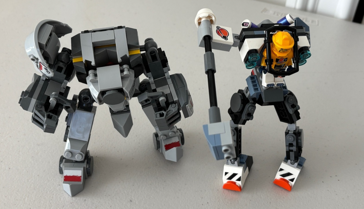 ピース LEGO 75973 Overwatch Reinhardt Partial MECH Suit 60428 Incomplete