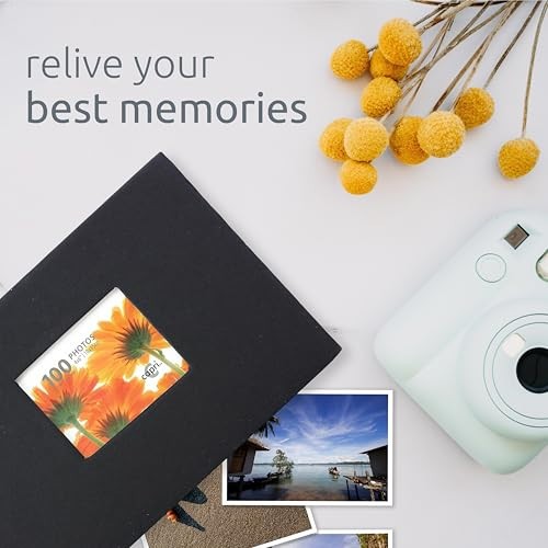 Album-Holds 100 4" x 6" Photos, Black (PH43562-0) - Bild 10 von 12