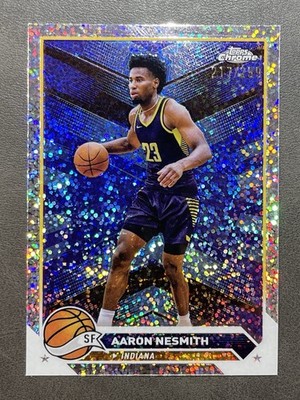 Topps Chrome Basketball NBA 2024 No. 103 Aaron Nesmith Speckle Refractor /299
