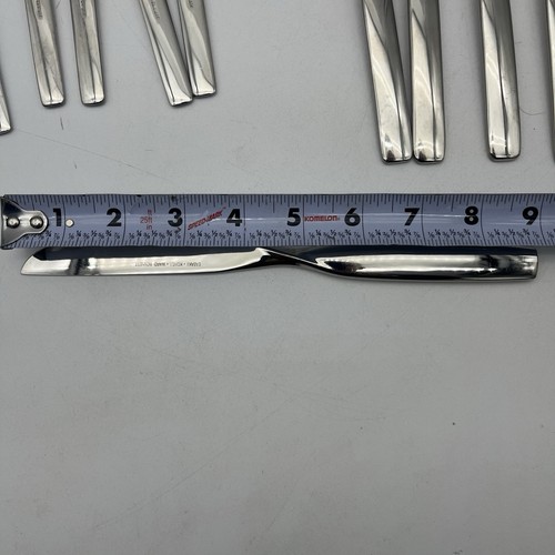 Servicio de cubiertos de acero inoxidable doble hélice SASAKI Ward Bennett para 6 (30 piezas) - Imagen 7 de 19