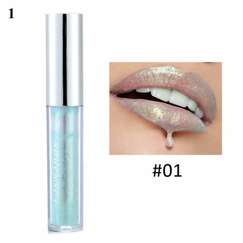 HANDAIYAN Glitter Liquid Lip Gloss Crystal Glow Laser Holographic Lipstick UK - Picture 14 of 19