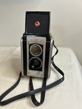 Kodak Duaflex IV 620 Film Camera W/ Strap Kodet Lens  Flash Attachment
