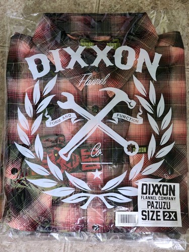 Dixxon Flanell Pazuzu (Der Exorzist) Flanell. Herren 2XL - Neu In Tasche Mit Etikett  - Bild 9 von 11