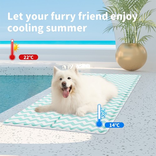Pawz Pet Cooling Mat Gel Dog Water Bed Ice Mattress Non-Toxic Self-Cool Durable - Picture 4 of 107