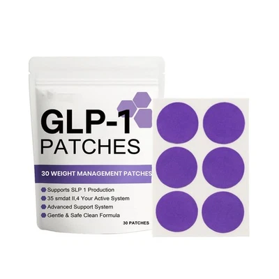 30PCS GLP Kind Patch Health & Balanced Appetite Slimming Patches Body Care