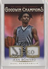 2021 Goodwin Champions Memorabilia Dual Swatch Premium /25 Jean Montero #M2-JM
