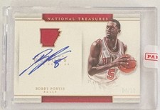 2015-16 National Treasures Bobby Portis Rookie Hometown Heroes Auto /10  Sealed!