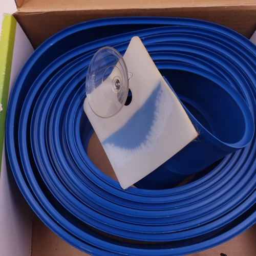 Blu Track 18 Feet Starter Pack Flexible 2 Lanes For Hot Wheels RARE IN BOX - Picture 5 of 8