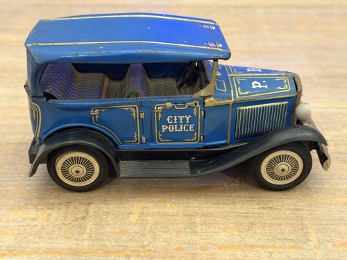 Vintage  Made In Japan 6” BANDAI City Police Wagon Car - Picture 4 of 13