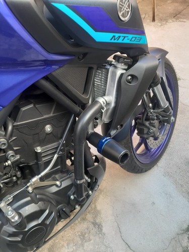 Engine Frame Sliders Fall Crash Protector Guard For YAMAHA MT-03 MT-25 2015-2025 - Picture 23 of 46