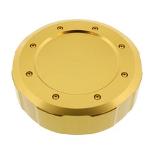 Deckel Bremsflüssigkeit vo 61mm Alu gold, RESR10G für Suzuki GSX-R 600 U3 04-08