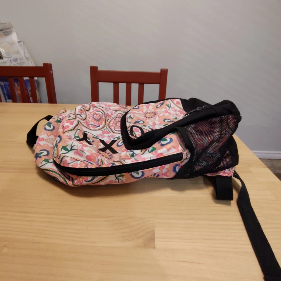 Mochila Roxy Floral Rosa Foto 3 de 4