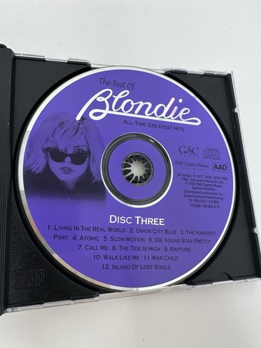 THE BEST OF BLONDIE - 3 CD SET 36 All-Time Greatest Hits 1998 GSC/EMI Special NM - Picture 15 of 17