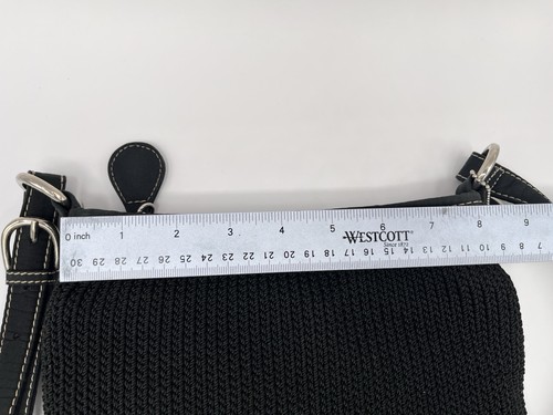 Bolso de Hombro The Sak Tejido con Correa de Cuero MUJERES Negro - Imagen 14 de 15