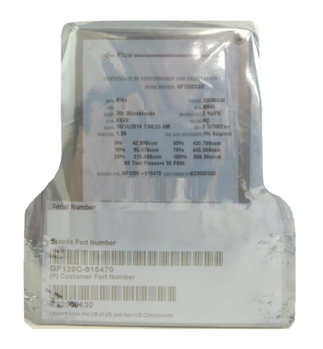 Brooks Instrument GF120C-915470 Mass Flow Controller MFC 200 SCCM SiH4 New - Picture 1 of 9