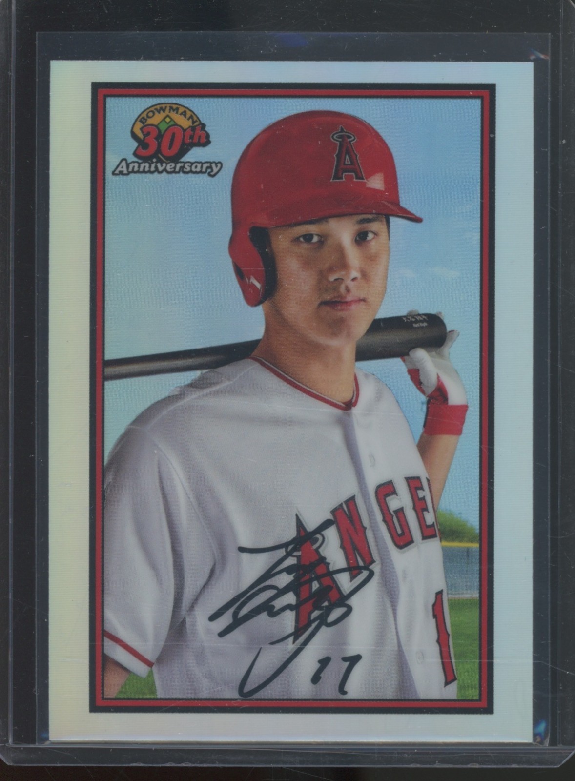 Shohei Ohtani 2019 Bowman #B30-SO 30th Anniversary Chrome