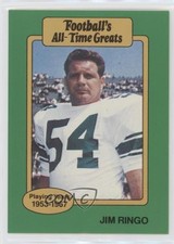 1987 Hygrade Football's All-Time Greats Jim Ringo HOF 1m8
